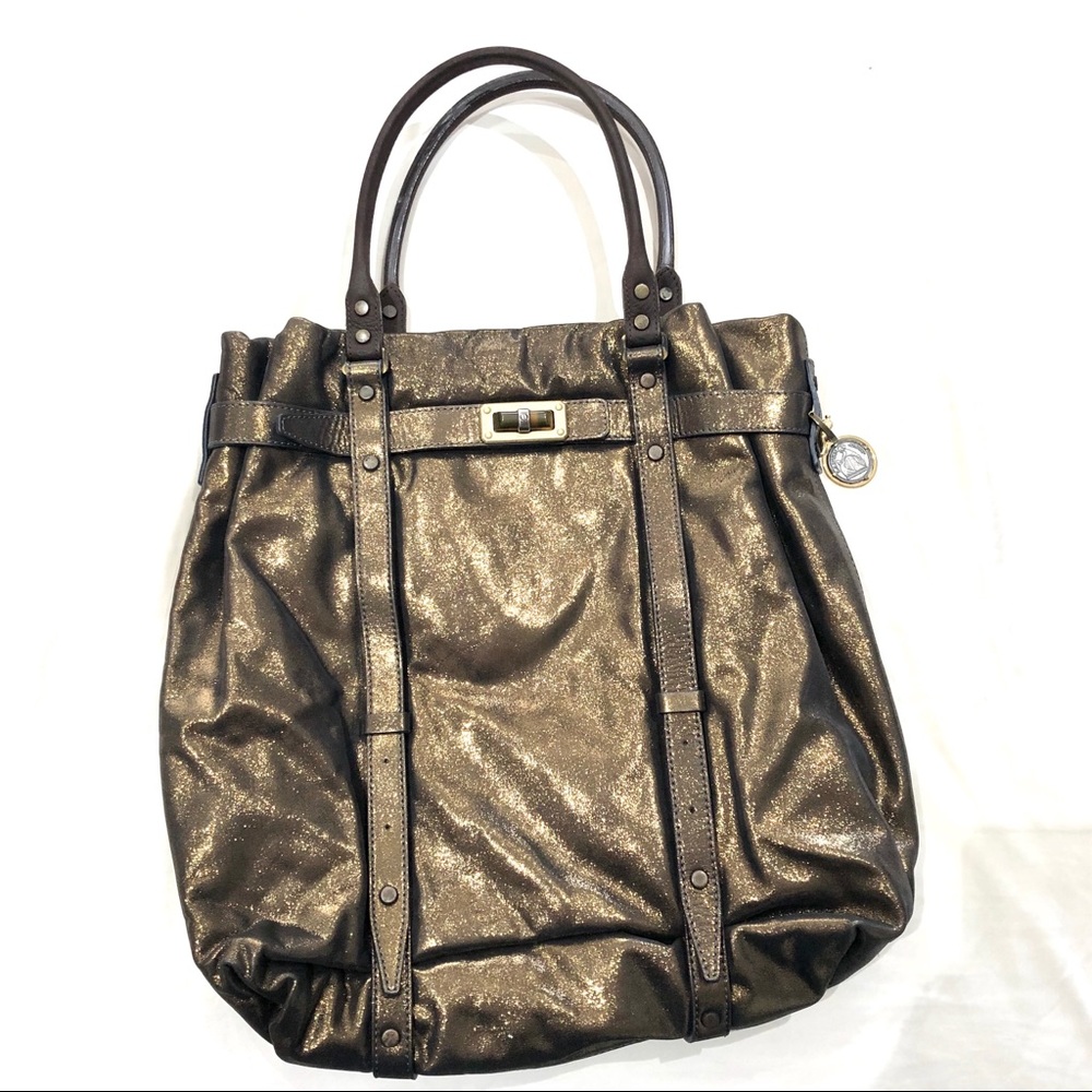 Lanvin Kentucky Tote Bag bronze